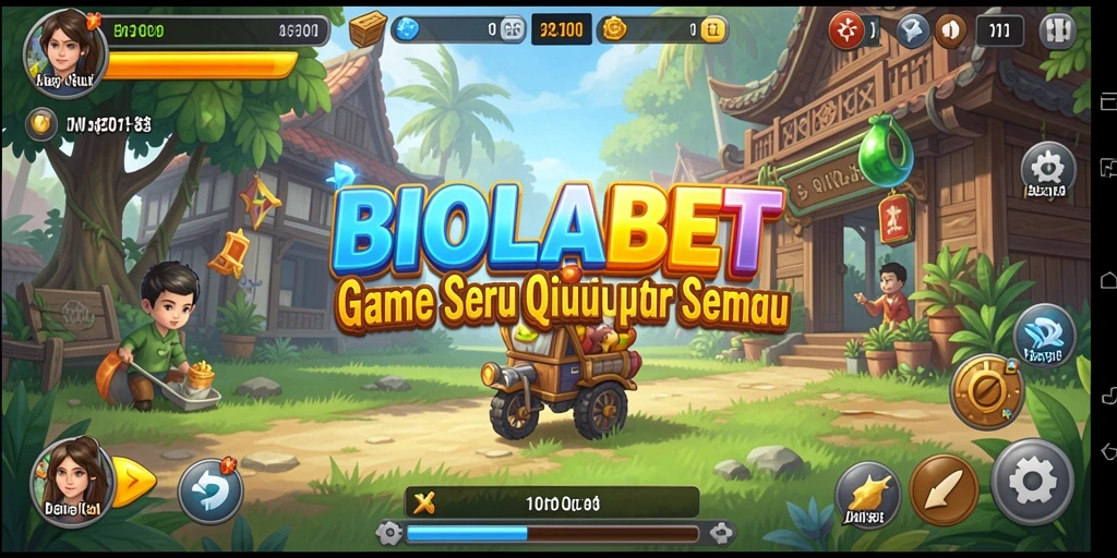 Tampilan gameplay seru di BIOLABET dengan momen QiuQiu terbaik.