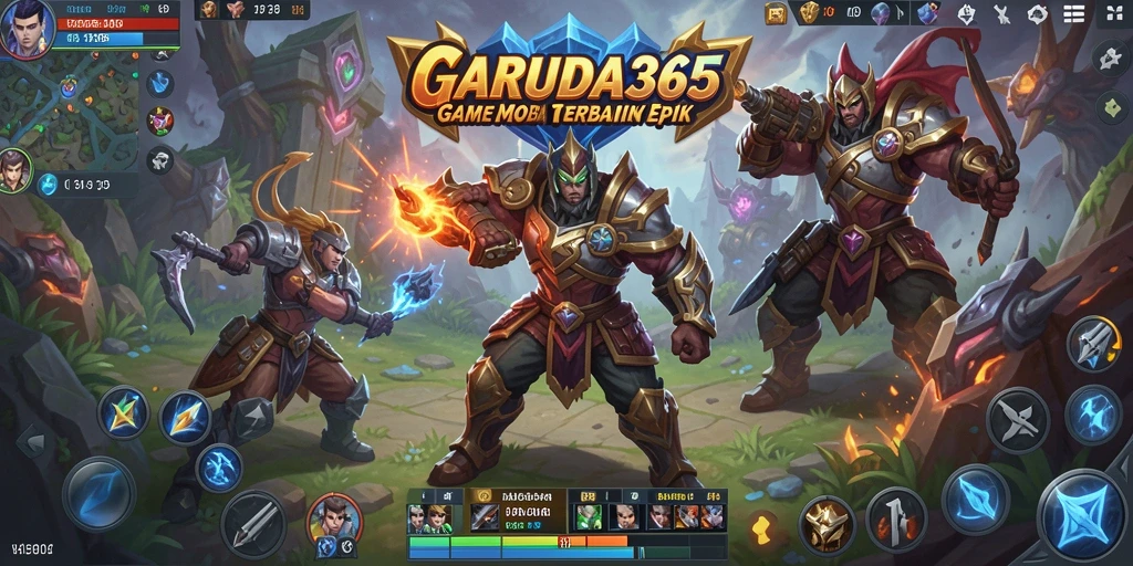 Tampilan gameplay epik di GARUDA365 yang memikat.