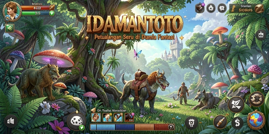 Screenshot menunjukkan aksi seru gameplay IDAMANTOTO yang menakjubkan.