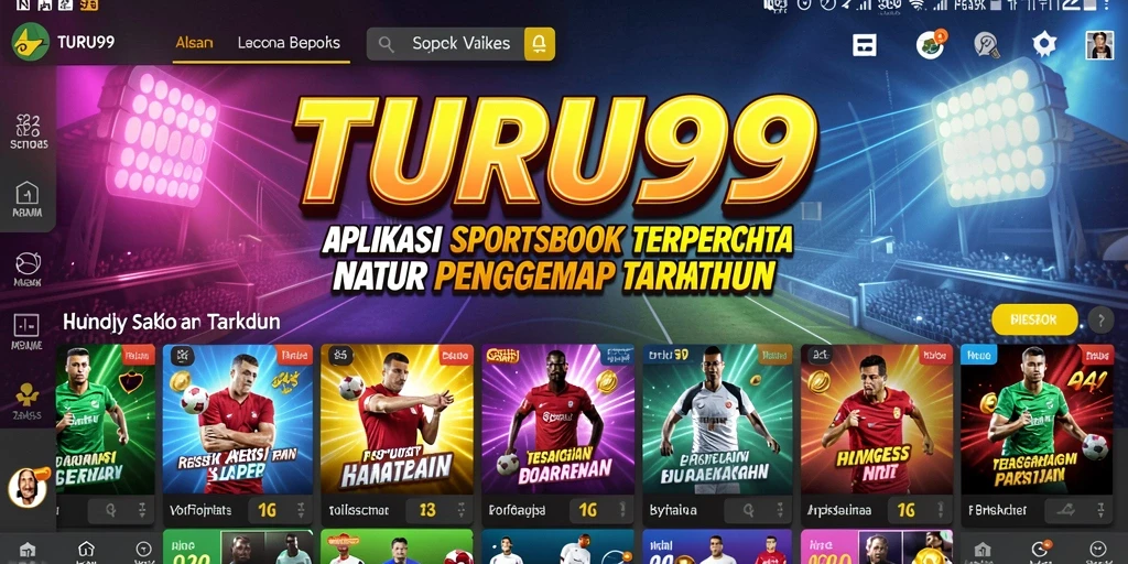Tampilan gameplay TURU99 dengan antarmuka yang menarik dan interaktif.