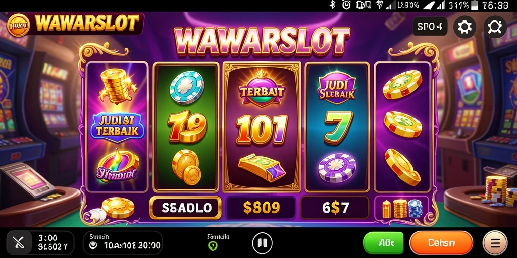 Tampilan menarik dari gameplay <strong>WAWARSLOT</strong> yang penuh warna dan efek visual.